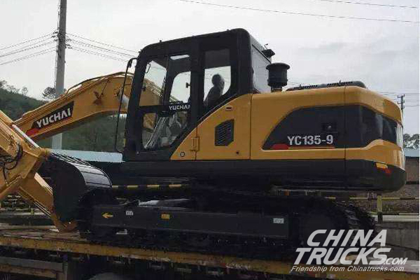 First Batch of Yuchai YC-9 Excavators Shipping off to New Zealand