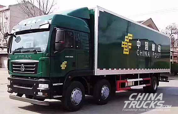 Sinotruck Secures an Order of 365 Units Sitrak from China Post