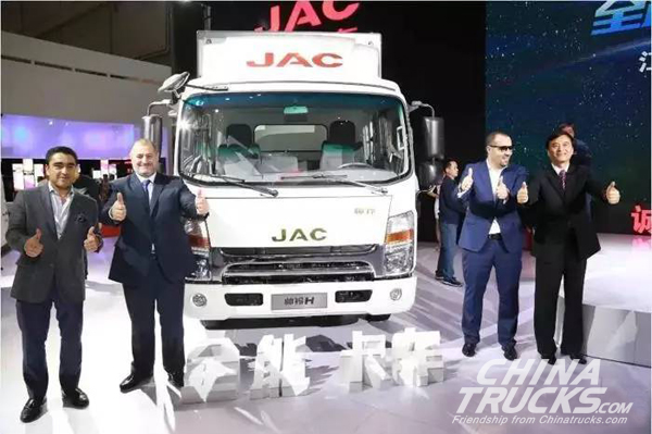 3500 Units JAC World Truck  Exported During First Half Year, up 27%