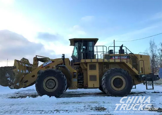 XCMG Wheel loaders Working in Freezing-cold Region of Russia