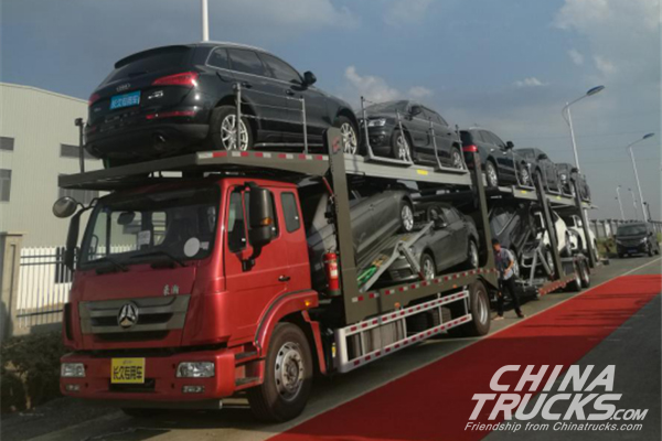 Changjiu Group Chuzhou Factory Secured an Order of 1,000 Units Center-Axle Vehicles