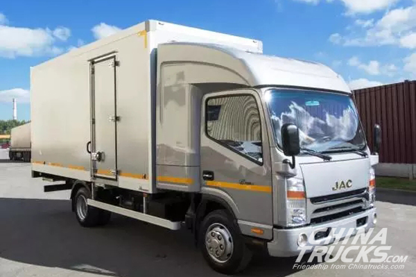 JAC Put Four Light-duty Trucks on Display at Russia International Commercial Veh
