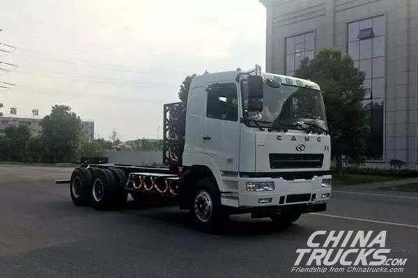 CAMC Electric Heavy-duty Truck Boasts a Maximum Loading Capacity of 13 Tons