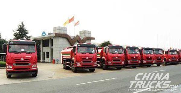 50 Units Sinotruk Heavy-duty Trucks Shipped to Ethiopia for Operation