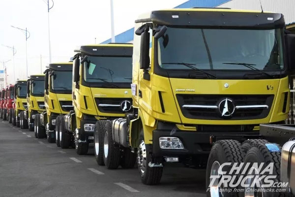 73 Units North Benz Heavy-duty Trucks to be Delivered to Chile