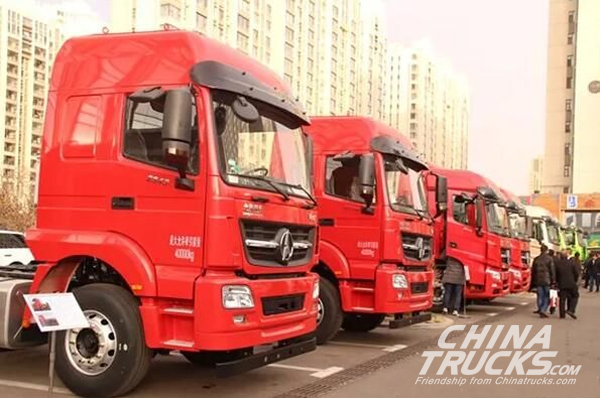 Beiben Achieves 10,194 Units Truck Sales in the first 11 Months 2017