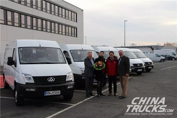 200 Units SAIC Maxus EV80 Arrived in Germany for Operation