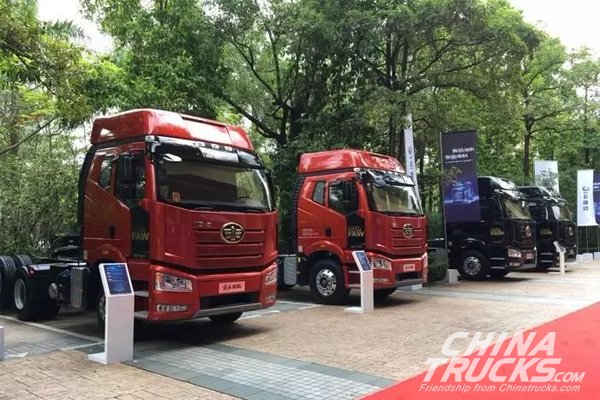 China Jiefang Truck Sets Sales Record in 2017