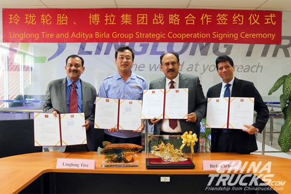 Linglong Signed Strategic Cooperation Agreement with Aditya Birla Group