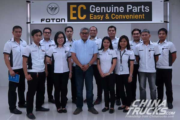 Foton EC Genuine Parts Progam Makes Finding Parts Easier in Philippine