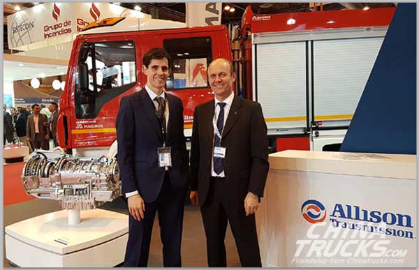 Allison Transmission Showcases New Magirus Fire Truck at SICUR 2018