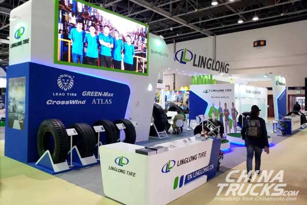 Linglong Unveils Latest Green-Max tyres at Automechanika Dubai 2018