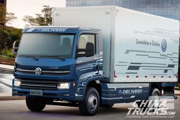 Brazil Ambev Placed an Order for 1,600 All-electric Trucks with Volkswagen