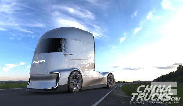 Ford Unveils Self-driving Electric F-Vision Future Truck Concept