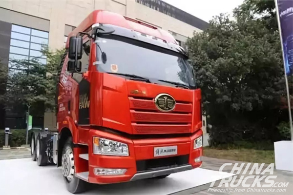 FAW Jiefang Sold 237,500 Medium-and Heavy-duty Trucks between Jan. and Oct.