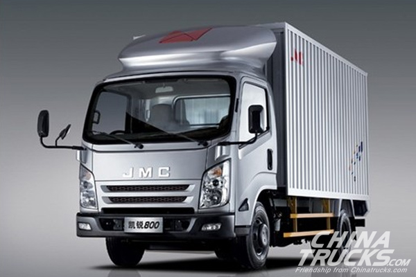 JMC Rolls Out Kairui 800HP Truck