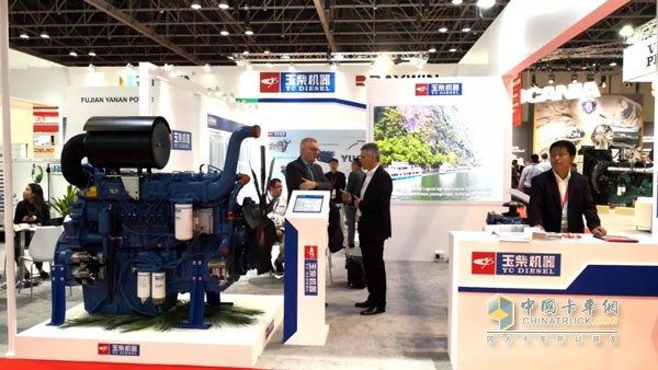 Yuchai Brings YC6TD and YC4D on Display at Middle East Electric Equipment Expo