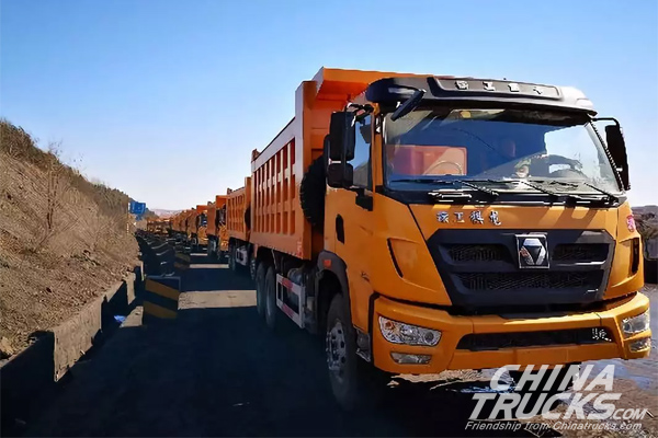 120 Units XCMG Qilong Heavy-duty Trucks to Arrive in Shanxi for Operation