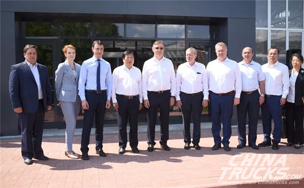 Weichai Investigates its New Factory in Russia