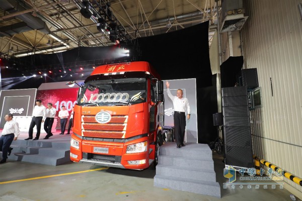 FAW Jiefang Rolls Out its 1,000,000th Unit J6 Truck