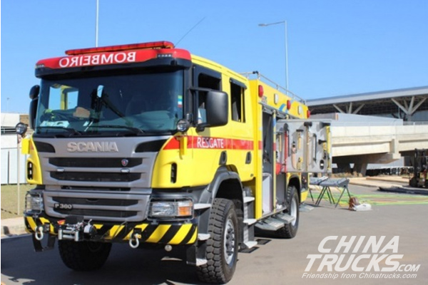 Triel-HT Uses Allison Fully Automatic Transmissions in Airport Fire Trucks