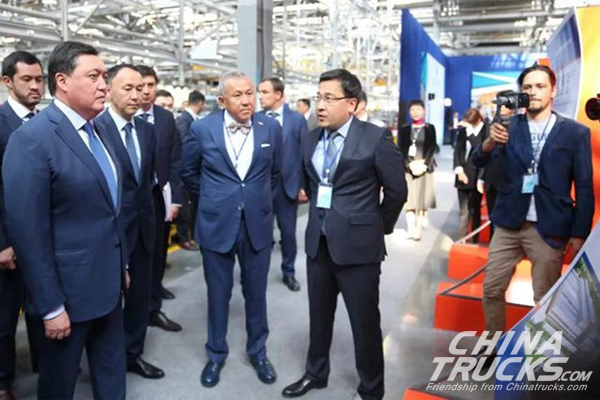 Kazakh Prime Minister Ma Ming inspects JAC Project 