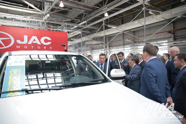 Kazakh Prime Minister Ma Ming inspects JAC Project 