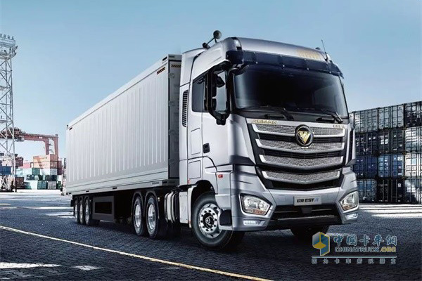 50 Units Auman Trucks for Port Logistics to Arrive in Guangzhou for Operation