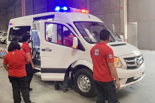 Foton TOANO Ambulances Arrive in Philippines to Help Fight COVID-19