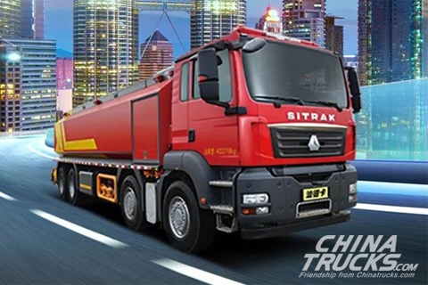 SINOTRUK SITRAK C7H 8*4 600HP Fire Extinguishing Truck