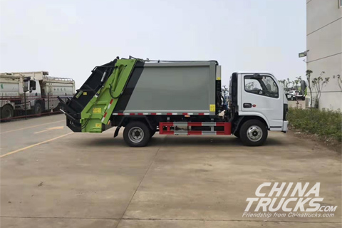 Chengli CLW5070ZYSD6 Compress Garbage Truck(Dongfeng Duolika 5 Cubic Meter)+Yunn