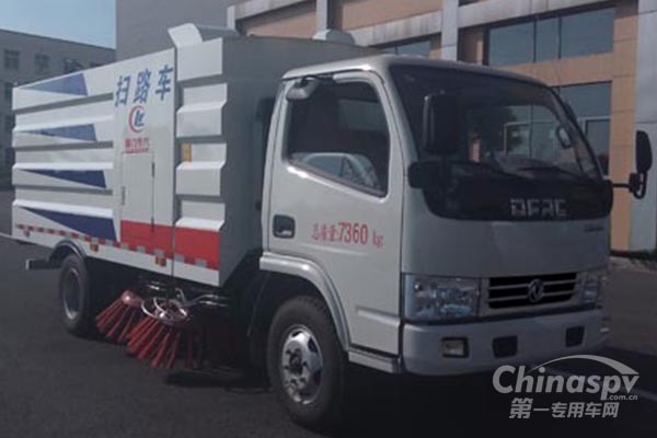 Dongfeng D6 Small Duolika 5 Cubic Meters Road Sweeper