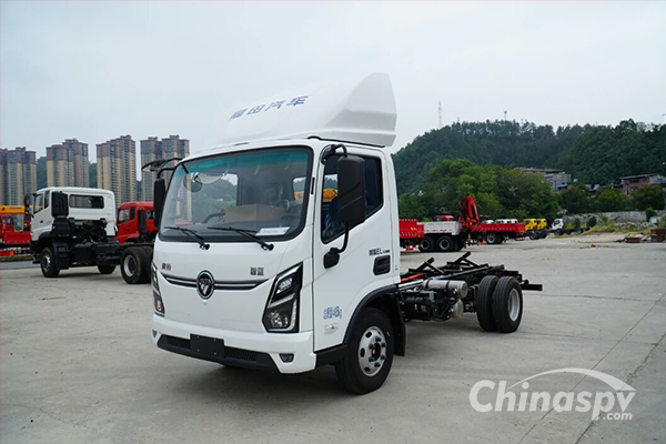 Foton Aolong Zhilan EL Pure Electric Refrigerated Truck