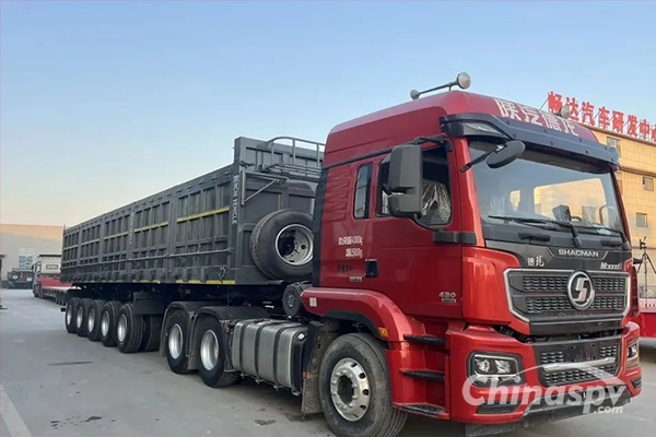 Benchi Side-Tilting Dump Semi-Trailer