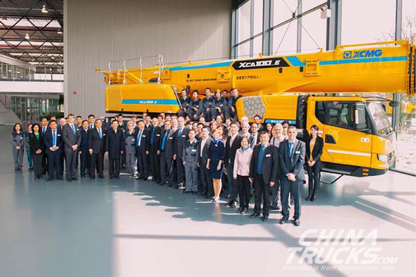 MIIT Leaders Visit XCMG Europe