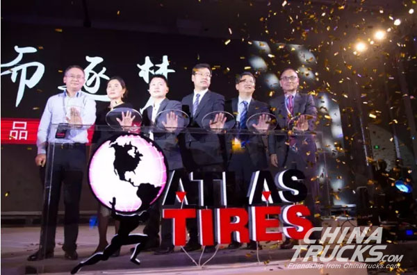 Linglong Launches Its Tyre Brand ATLAS in China