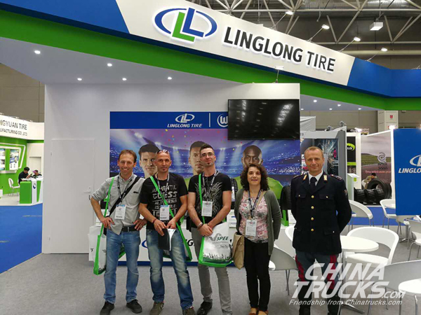 Linglong Showcases New Products at Italy AUTOPROMOTEC 2017