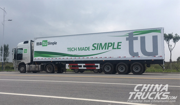 Beijing-Based Tusimple Racing Tesla Brings Driverless Trucks to Arizona