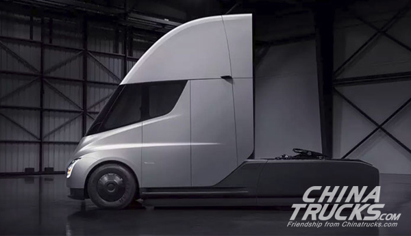 Tesla Unveils All-Electric Semi-Truck with 500-Mile Range