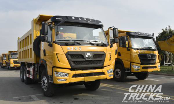 XCMG Qilong T-series Self-dumping Vehicles Enter Myanmar