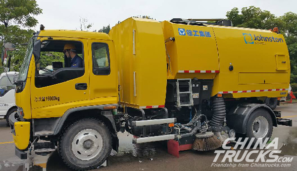 XCMG’s Most Powerful Road Sweeper off Assembly Line