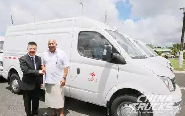 SAIC Maxus 200 Units V80 Arrive in Fiji for Operation