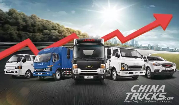 JAC Light Truck Kangling Sold 400 Units in One Day