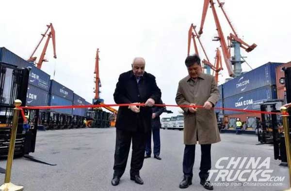 Vice Prime Minister of Azerbaijan Cheerleads XCMG