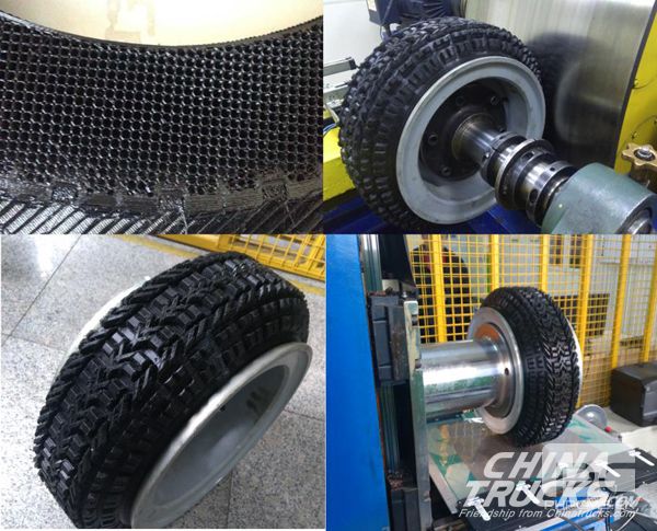 Chinese First Polyurethane Tire through 3D Printing Successfully Developed