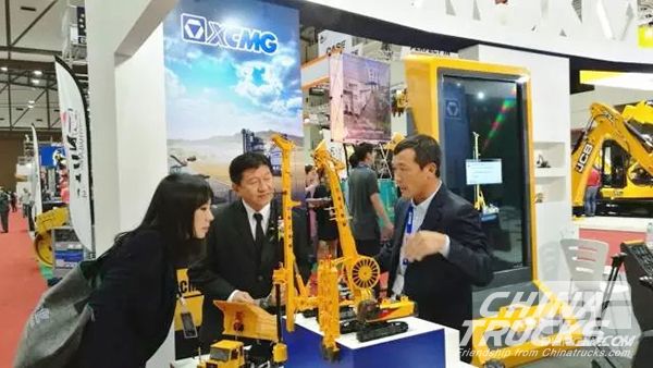  XCMG Obtains Intention Orders of about USD 10 mln at Thailand INTERMAT ASEAN 20