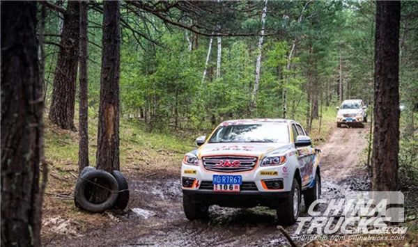 JAC T6 Competed in 2018 North Asia Rally