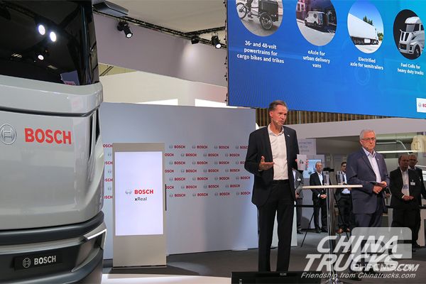 IAA 2018: Bosch Announces Electric, Fuel-Cell Powertrains