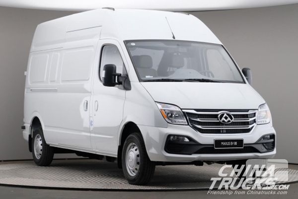IAA 2018: SAIC Showcases Battery-electric Maxus EV80 Van Range 