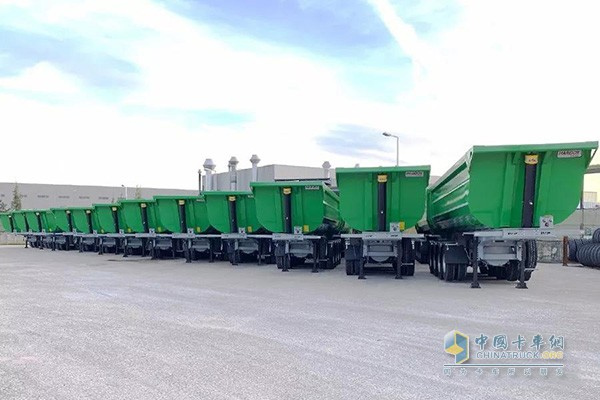 100 Invepe Trailers with Hyva's Alpha Series Tipping Solutions to Nigeria